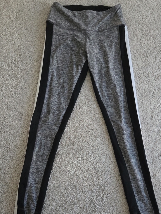 PINK Victoria's Secret Pants - PINK Victoria's Secret Ultimate High Waist Leggings - Gray Side Striped